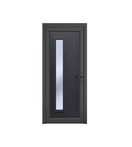 Pvc front doors - front,