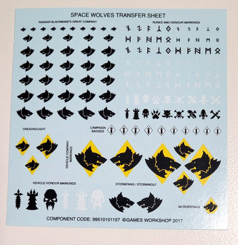 Space wolves transfer - wolves,
