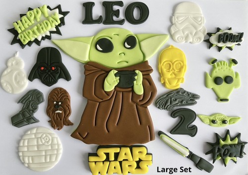 Edible fondant star - edible,