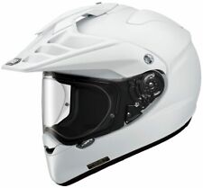 DISPLAY S 56 SHOEI HORNET ADV WHI ADVENTURE TOUR DAKAR MOTORCYCLE CRASH HELMET