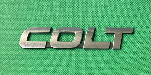 Mitsubishi colt car badge - colt,