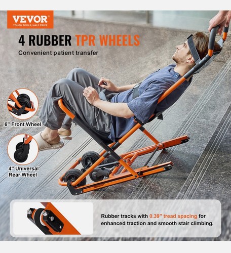 Vevor stair chair emergency - vevor,