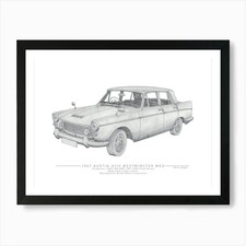 Austin A110 Westminster Art Print Framed Wall Art Poster Canvas Print Picture