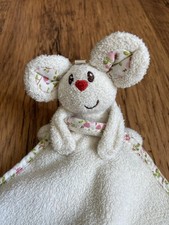 ELC Blossom Farm Mouse Floral Baby Comforter Blankie Babies Nursery Soother Toy