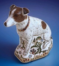 Royal Crown Derby Paperweight Limited E Pre Release Jack Russell Jackie Only 300