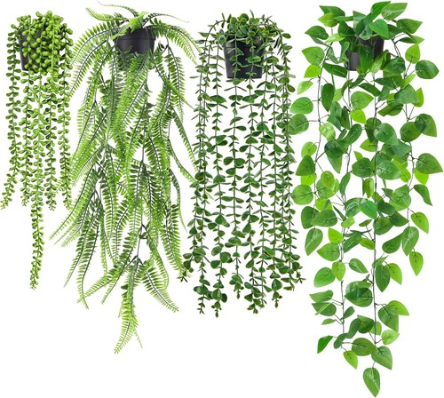 Hanging plants pots set of - in,