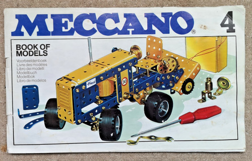 Vintage meccano book - vintage, of