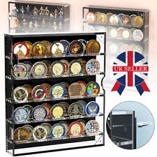 Challenge Coin Display, 5 Rows