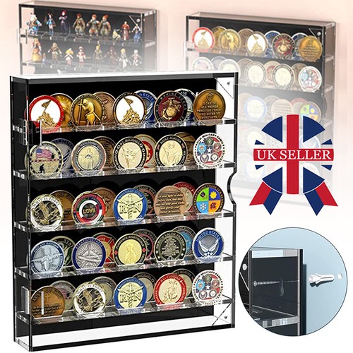 Challenge coin display rows - challenge, 5
