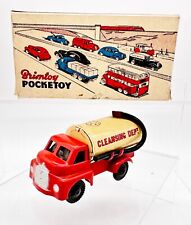 RARE BOXED BRIMTOY POCKETOY FRICTION / GYRO NO. 540 CLEANSING LORRY