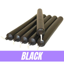 DINNER BISTRO CANDLES LONG LIFE MANY COLOURS PACK OF 2, 5 & 10!!!