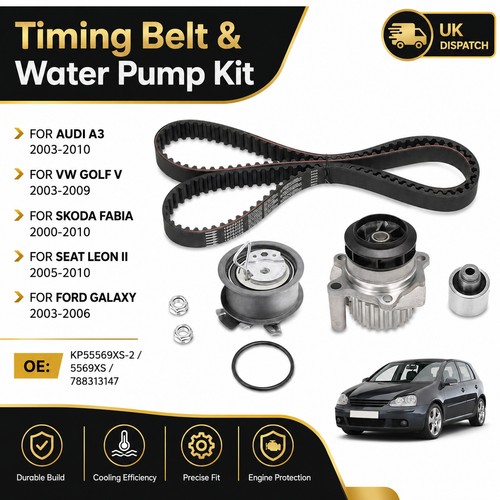 Timing belt water - belt, pump