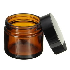 30g Amber Glass Jars With