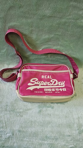 Pink superdry cross - pink,