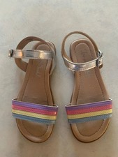 Girls Sandals Rainbow-Coloured