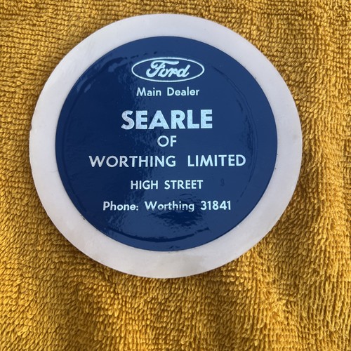 Vintage tax disc holder ford - holder,