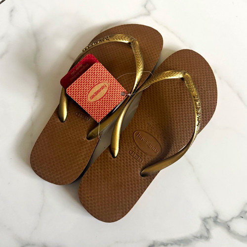 Havaianas women brown gold - havaianas, women’s
