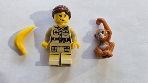 Lego zoo keeper - keeper, mini