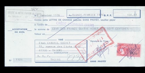 1976 societe metallisation - 1976,