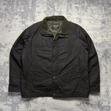 Barbour Land Rover Defender Gillingham Wax Jacket Olive  Bomber Harrington XL 