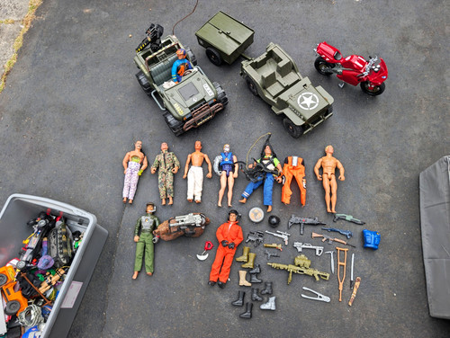 Action man military mixed lot - military,