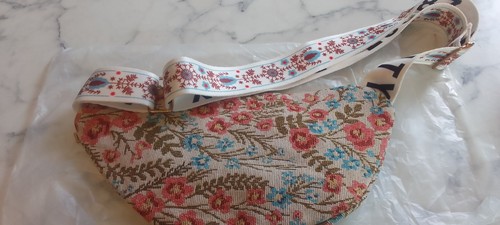 New red floral tapestry - red,