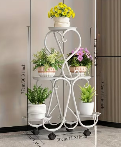 Indoor plant stand - stand, with