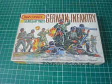 matchbox 1/76 German infantry complete with extras read description