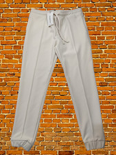 BNWT WOMENS NOVU COLLECTION SIZE LARGE STONE BEIGE DRAWSTRING JOGGER TROUSERS