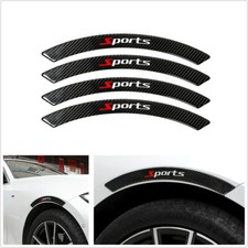 4Pcs Real Carbon Fiber Car
