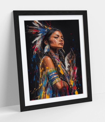 Young native american - young,
