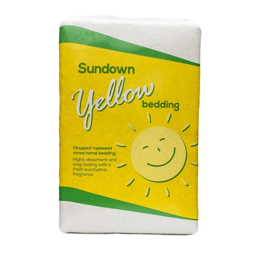 Horse bedding sundown yellow - -,