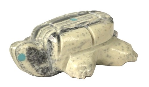 Zuni pueblo turtle fetish - zuni,