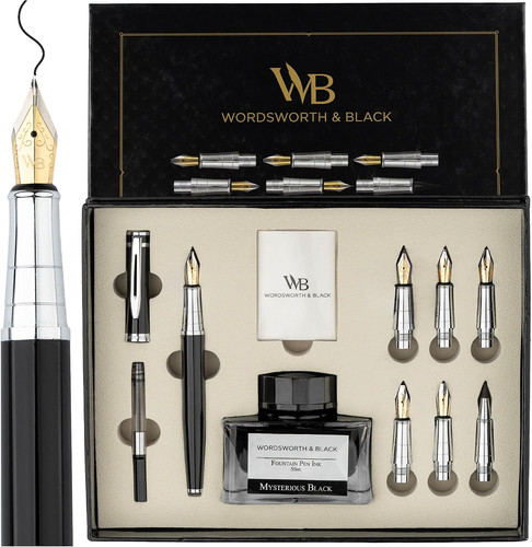Wordsworth black calligraphy - black,