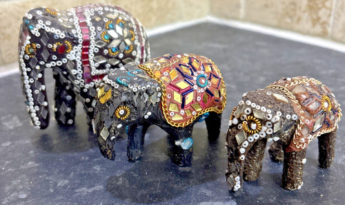 Indian hand made elephant - indian,