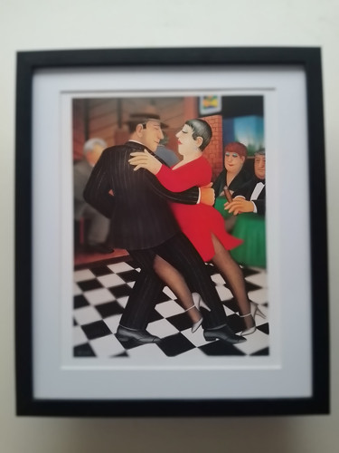 Beryl cook print tango bar - 'tango, bar'