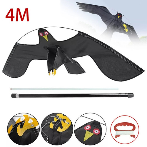 Flying hawk kite garden bird - kite,