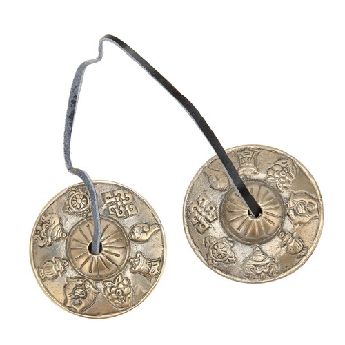 Tibetan cymbals auspicious - ­tibetan,