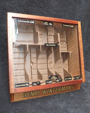 VINTAGE CIGAR SHOP DISPLAY CABINET PUB DISPLAY HENRI WINTERMANS COUNTER TOP