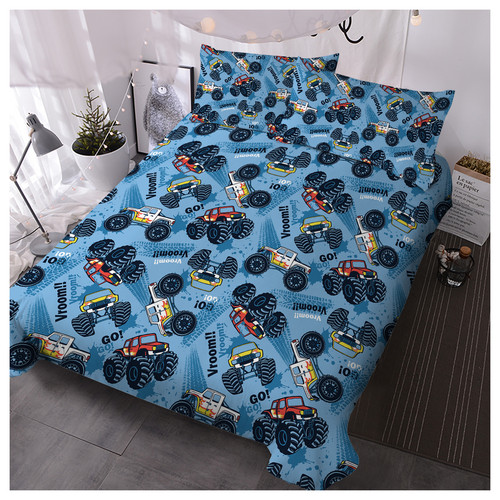 Monster truck duvet - monster,