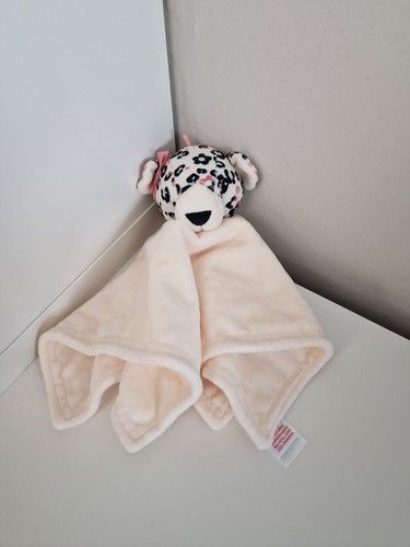 Leopard baby comforter - baby, pink