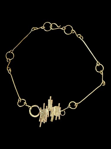 Brutalist pendant necklace - pendant,