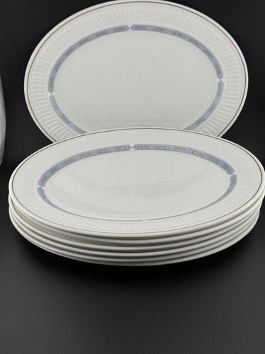 Wedgwood insignia oval plates - insignia,