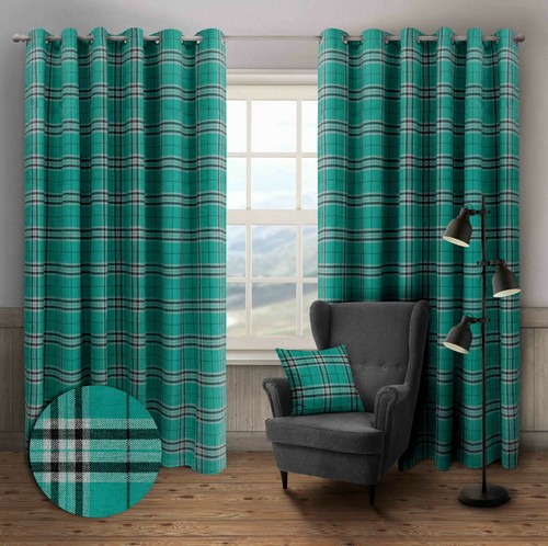 Tartan check hugo lined woven - tartan,