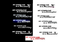 MY OTHER CAR IS A   Car Van