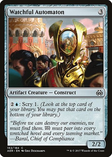Mtg watchful automaton - [mtg],