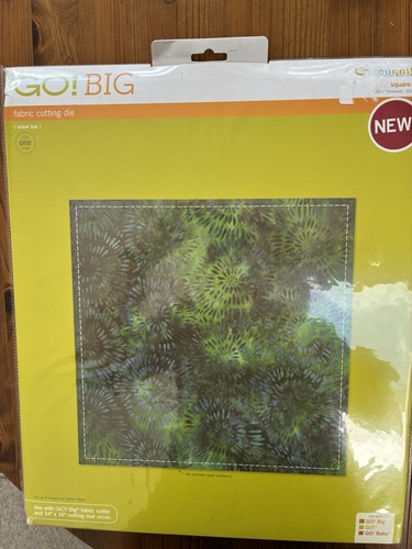 Accuquilt big square 10 - accuquilt, go!