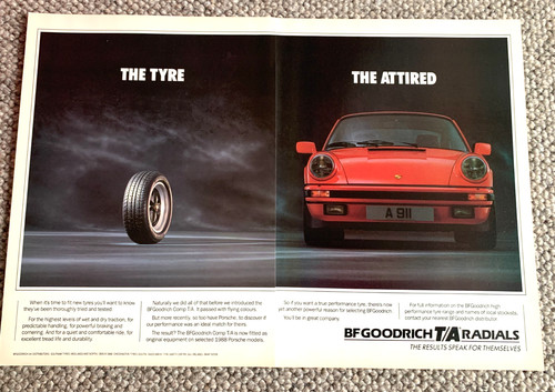 Bfgoodrich tyres porsche 911 - tyres,