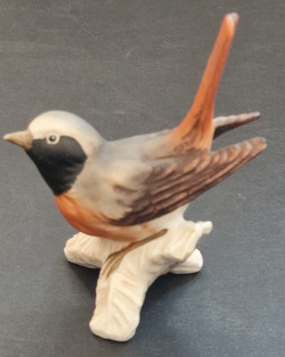 Vintage goebel redstart bird - vintage,