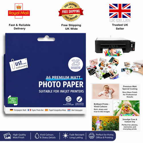 6x4 premium matt photo - premium, a6